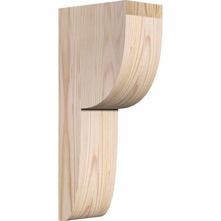 Ekena Millwork Crestline Smooth Corbel, Douglas Fir, 3 1/2"W x 6"D x 14"H COR04X06X14CRE00SDF